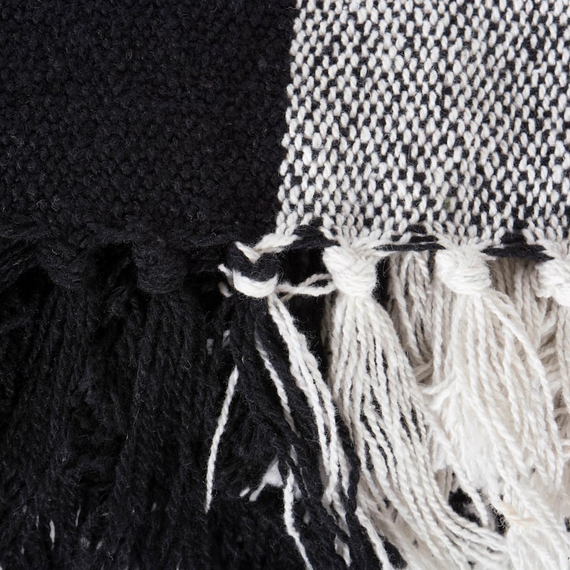 DII Buffalo Check Decorative Throw