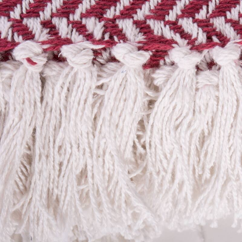 DII Herringbone Chevron Decorative Throw - Full