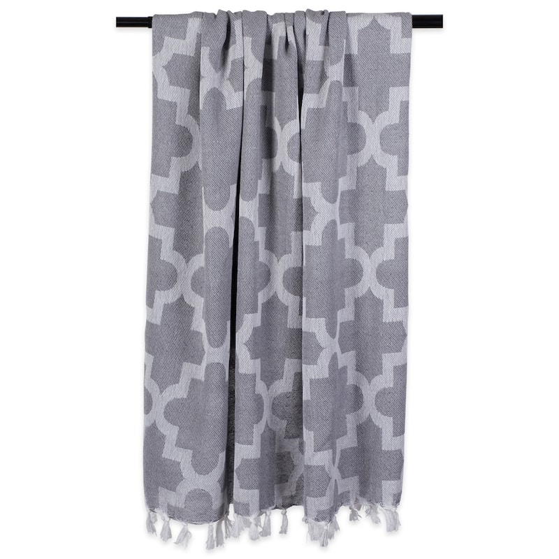 DII Lattice Decorative Throw - Full