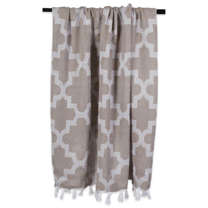 DII Lattice Decorative Throw - Full