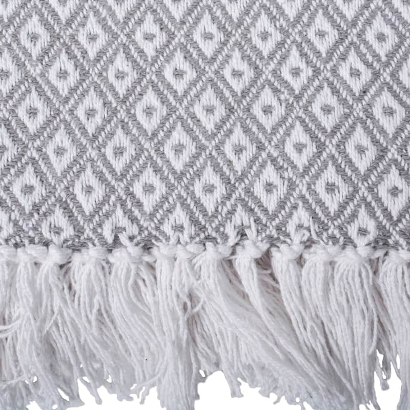 DII Mini Diamond Decorative Throw