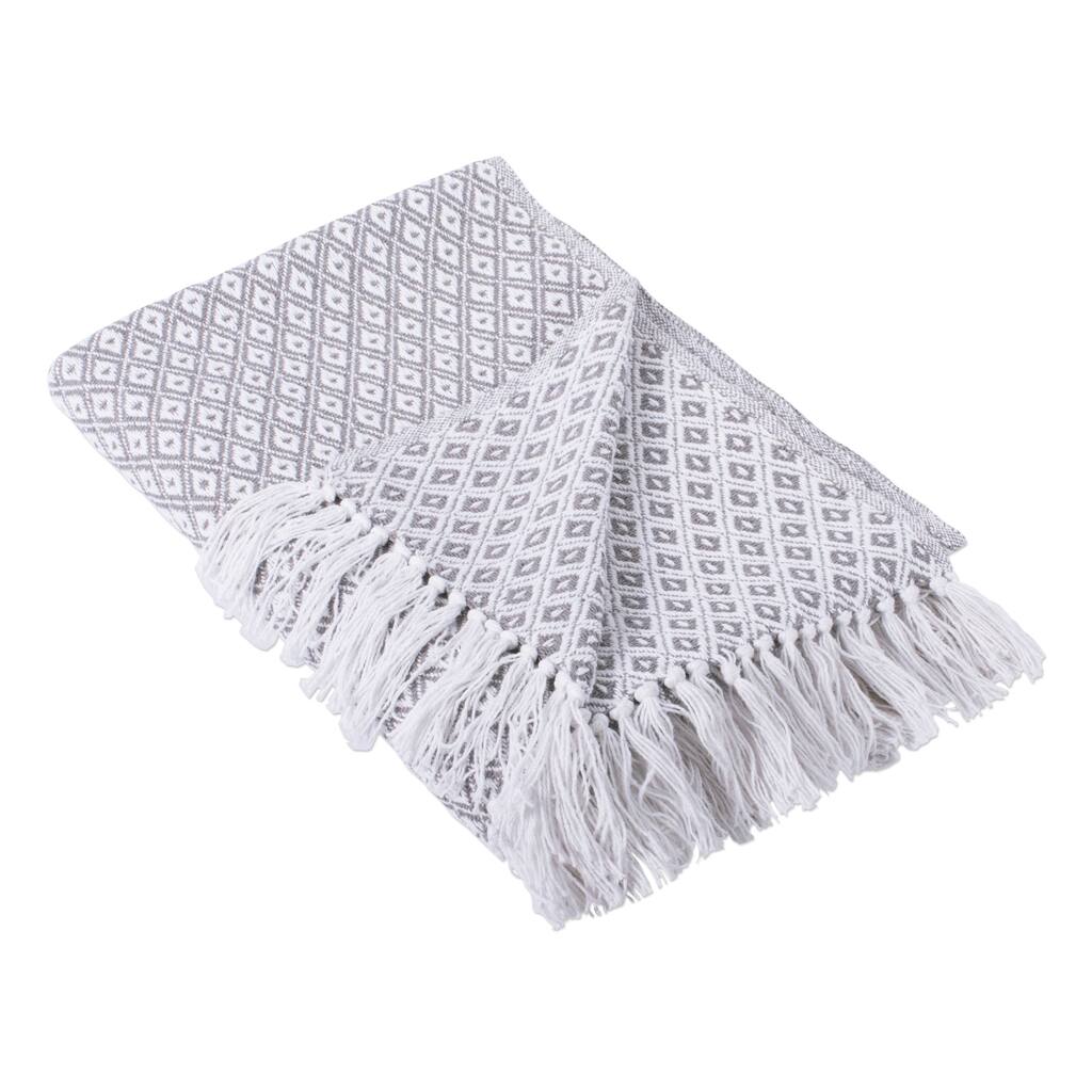 DII Mini Diamond Decorative Throw