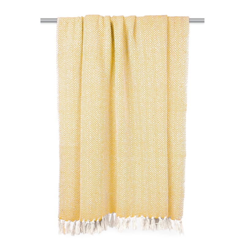 DII Handloom Chevron Decorative Throw