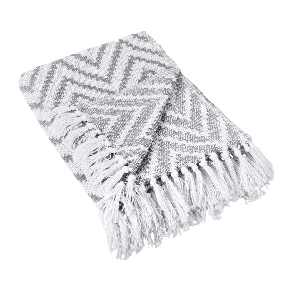 DII Large Chevron Decorative Throw