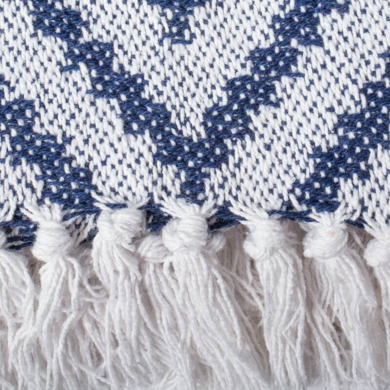 DII Large Chevron Decorative Throw