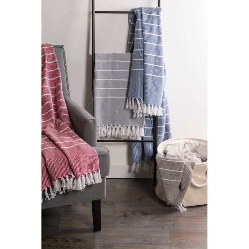 DII X-Diamond Geometric Decorative Throw