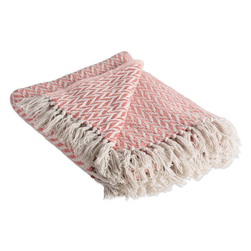 DII X-Diamond Geometric Decorative Throw