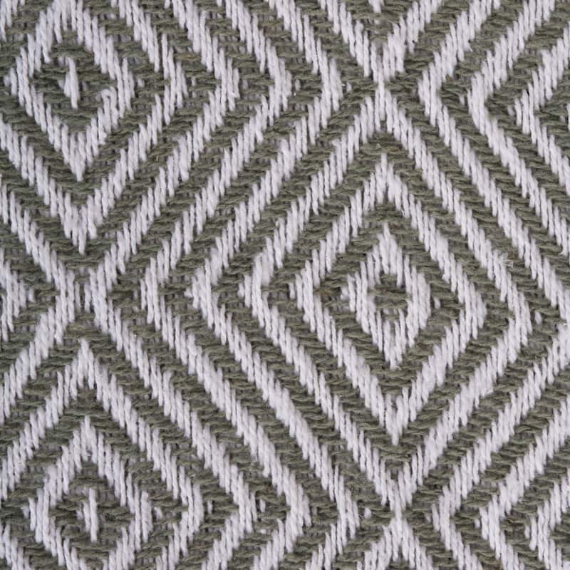 DII X-Diamond Geometric Decorative Throw