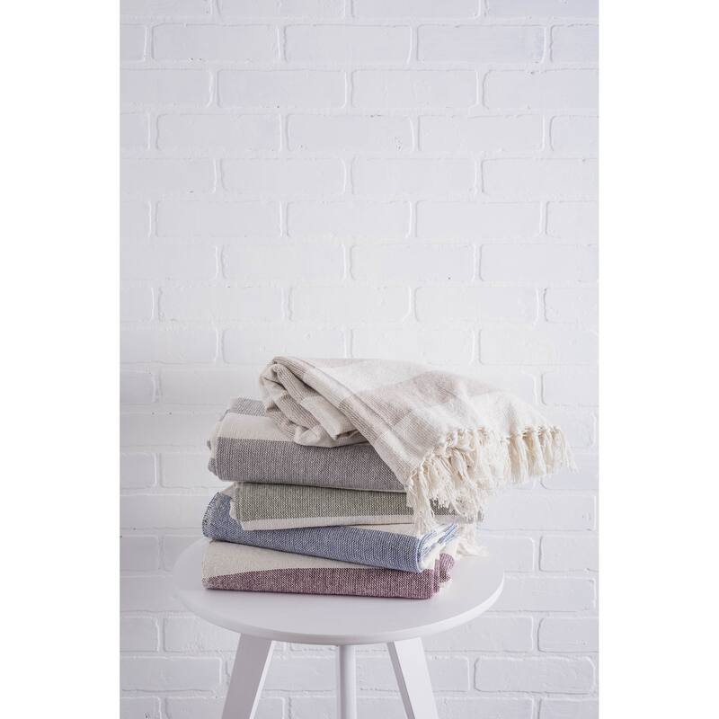 DII X-Diamond Geometric Decorative Throw