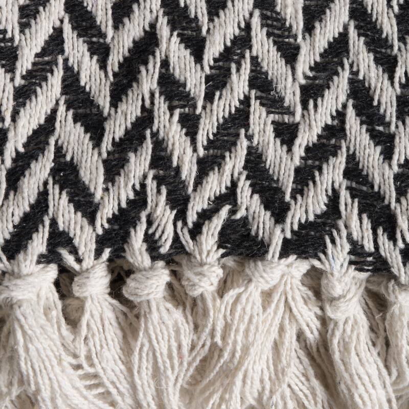 DII X-Diamond Geometric Decorative Throw