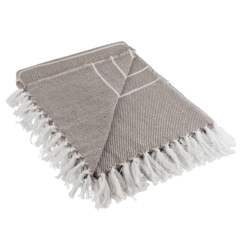 DII X-Diamond Geometric Decorative Throw