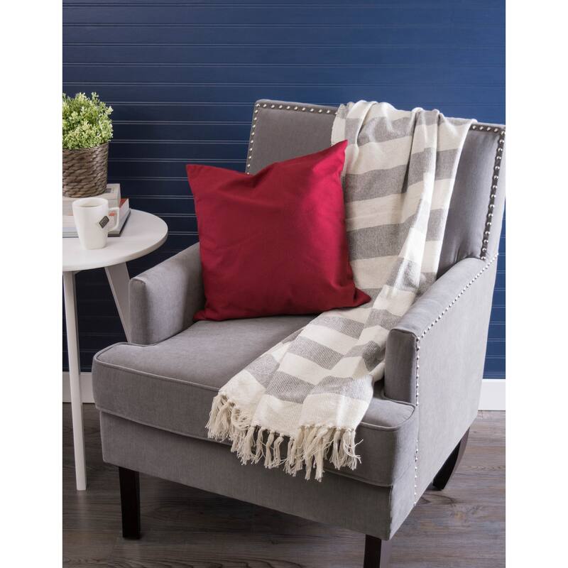 DII X-Diamond Geometric Decorative Throw
