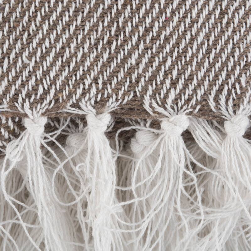 DII X-Diamond Geometric Decorative Throw
