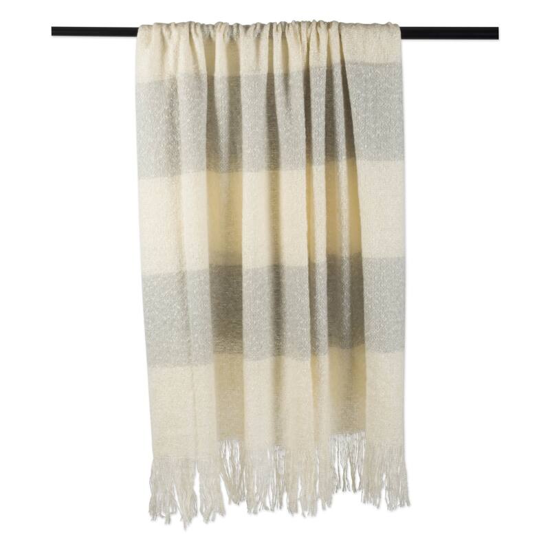 DII X-Diamond Geometric Decorative Throw