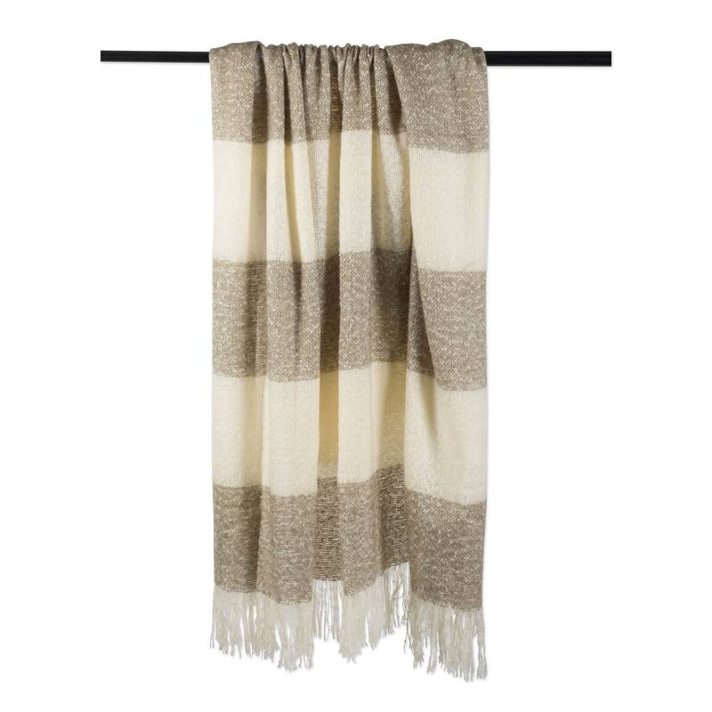 DII X-Diamond Geometric Decorative Throw