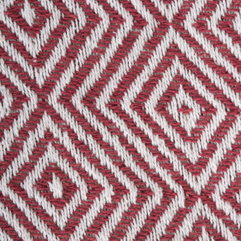 DII X-Diamond Geometric Decorative Throw