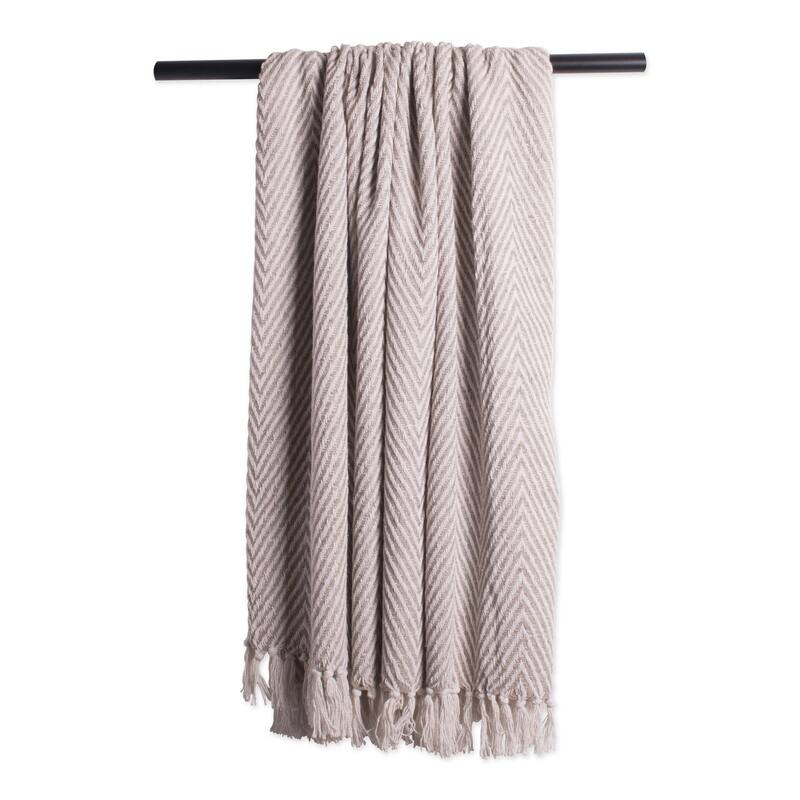 DII X-Diamond Geometric Decorative Throw