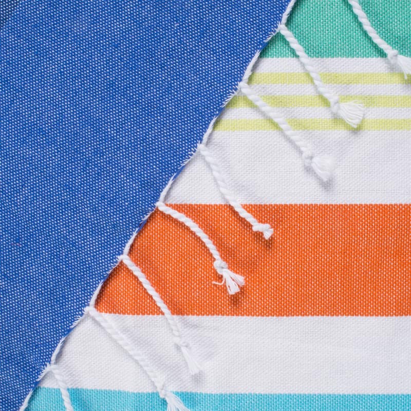 DII Variated Stripe Decorative Fouta Towel