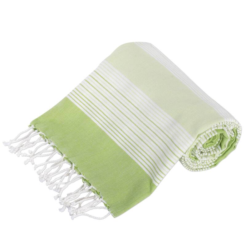 DII Variated Stripe Decorative Fouta Towel