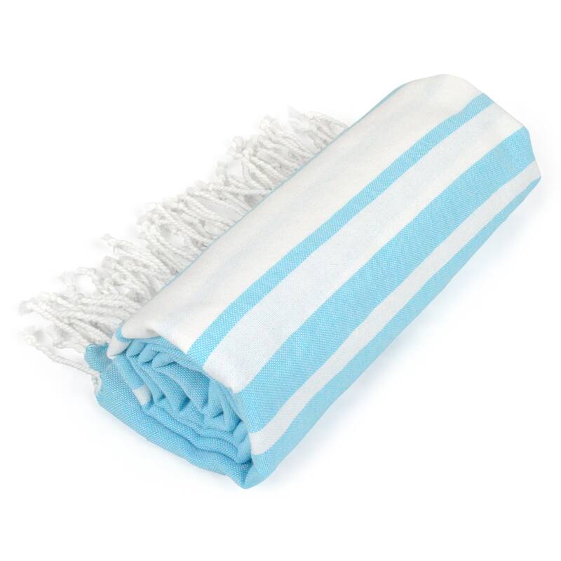 DII Variated Stripe Decorative Fouta Towel