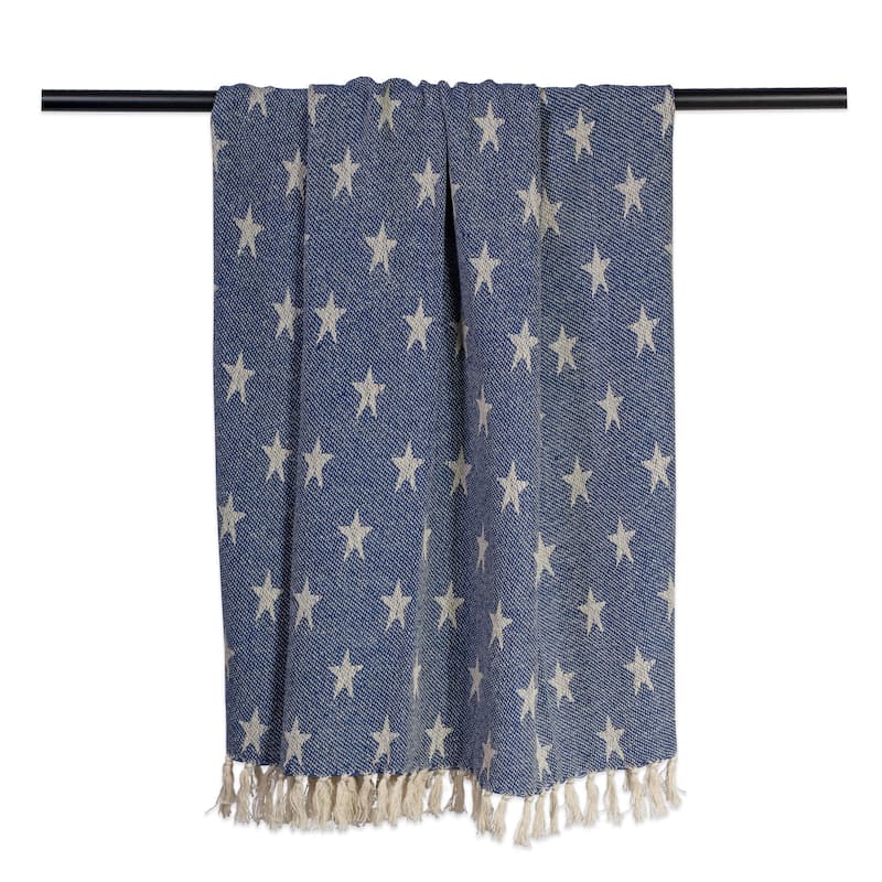 DII Patriotic Stars Decorative Throw - Full