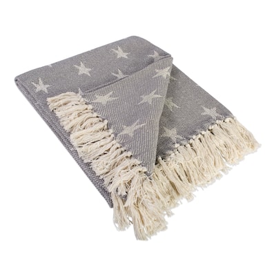 DII Patriotic Stars Decorative Throw - Full