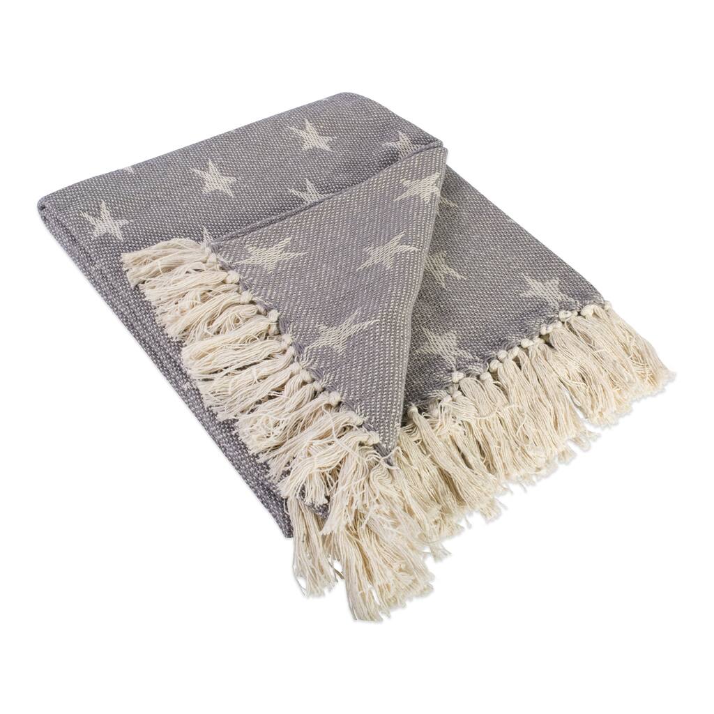 DII Patriotic Stars Decorative Throw - Full