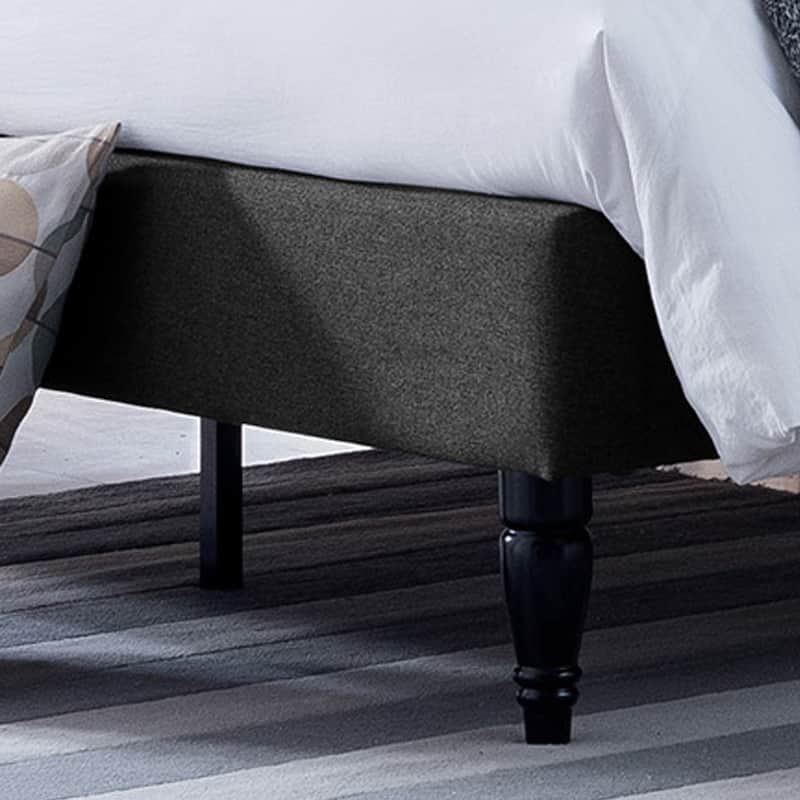 Elinor Upholstered Queen Platform Bed by Christopher Knight Home
