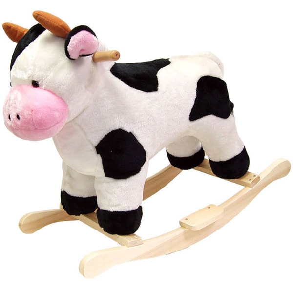 plush rocking cow