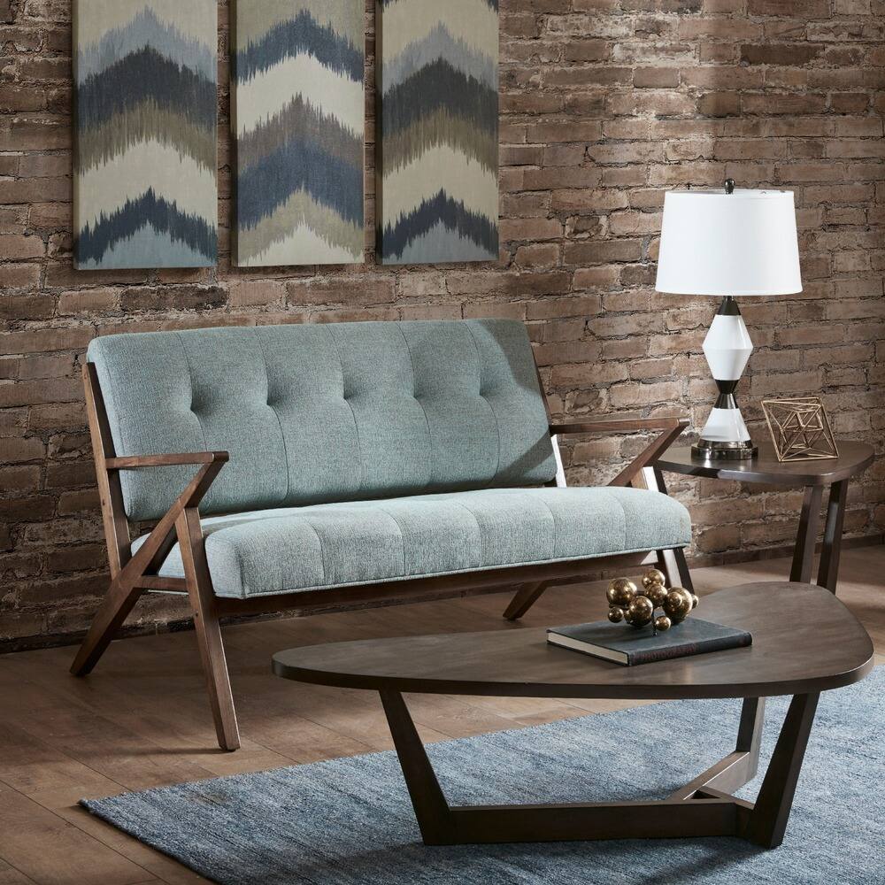 Carson Carrington Naglestad Seafoam Loveseat