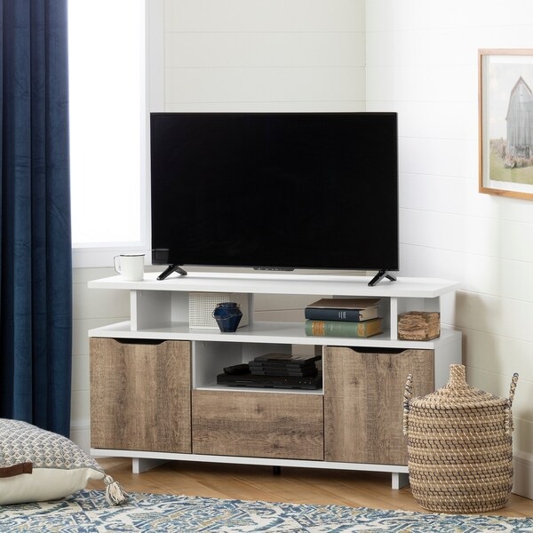 South S Reflekt Corner Tv Stand Free Shipping Today South S Reflekt Corner Tv Stand