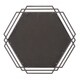 preview thumbnail 6 of 7, Raven Iron Frame Wall Mirror - 40 x 42