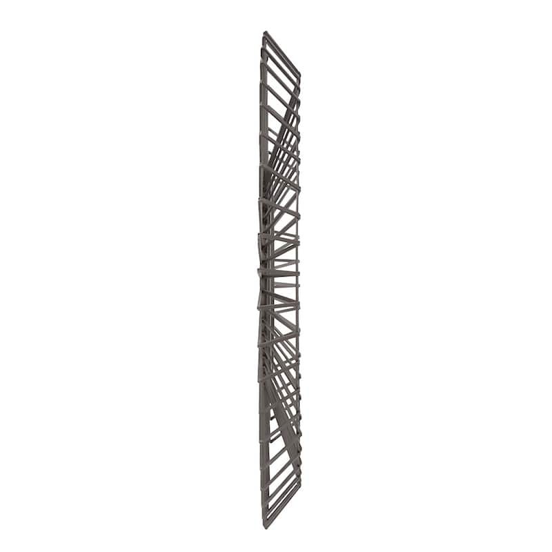 Allan Andrews Kenton Sunburst Iron Frame Wall Mirror - 42 x 42