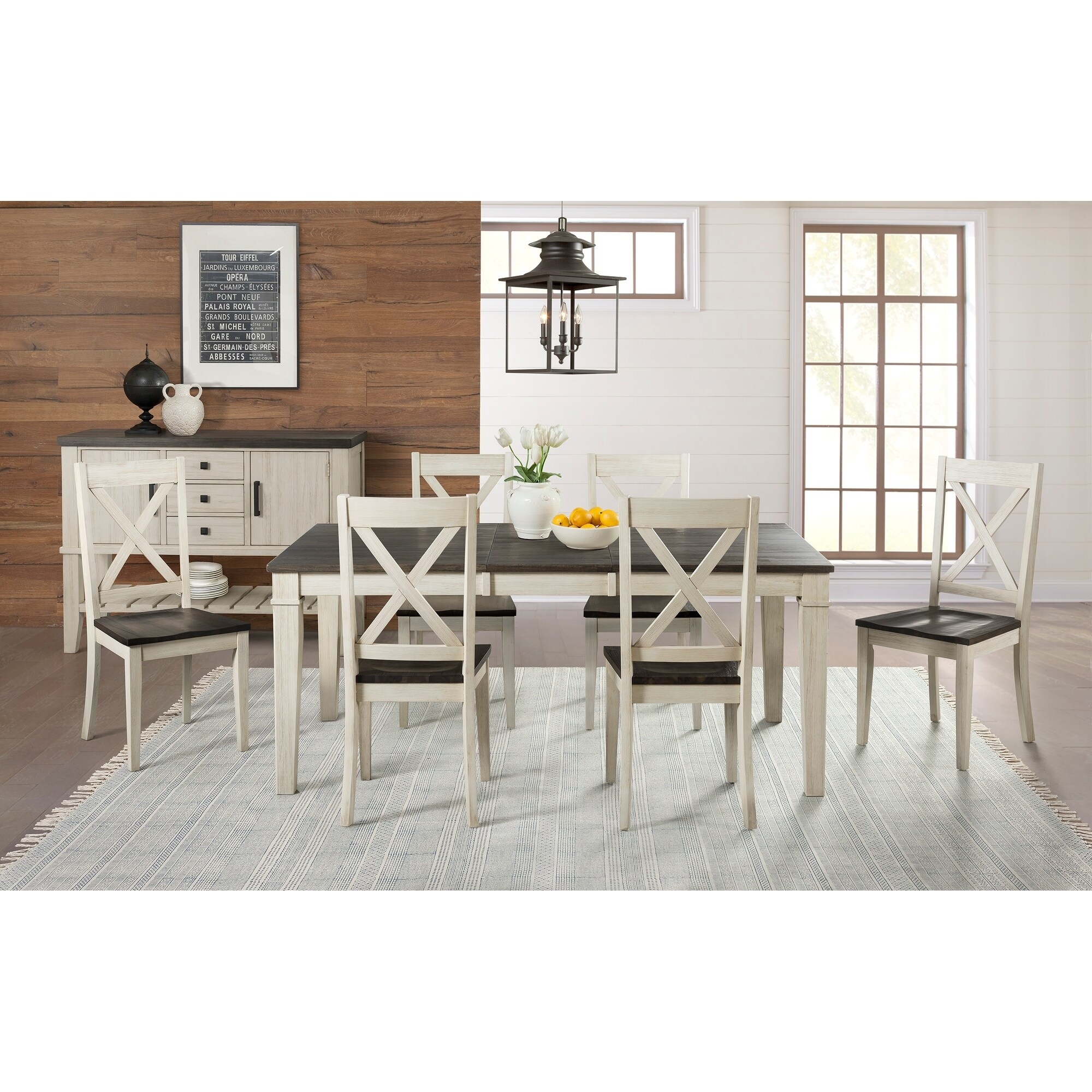 ridgley extendable acacia solid wood dining table