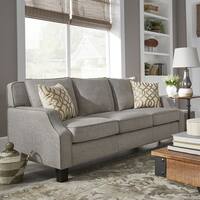 Porch & Den Dauphine Grey Tailored Track Arm Sofa