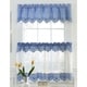 preview thumbnail 3 of 21, Self Adhesive Hooks Sash Rod Kitchen Curtains Set of 4