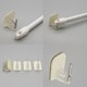 preview thumbnail 11 of 21, Self Adhesive Hooks Sash Rod Kitchen Curtains Set of 4