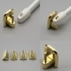 preview thumbnail 16 of 21, Self Adhesive Hooks Sash Rod Kitchen Curtains Set of 4