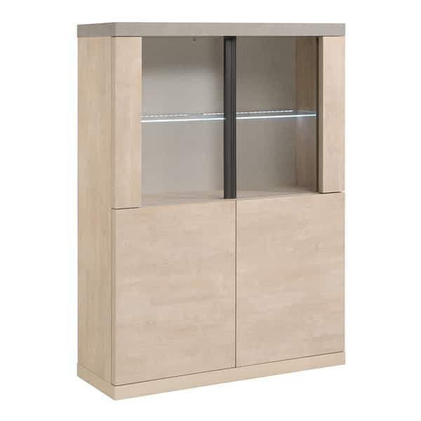 Shop Lord Dishes Cabinet With Led Free Shipping Today