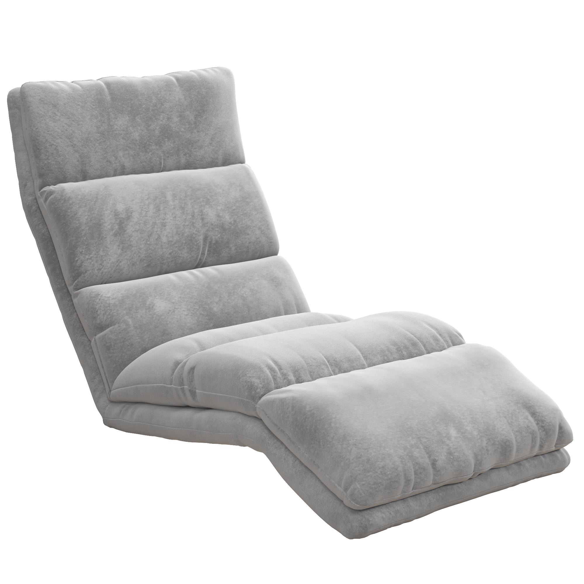 Dhp beverly wave online adjustable memory foam lounger