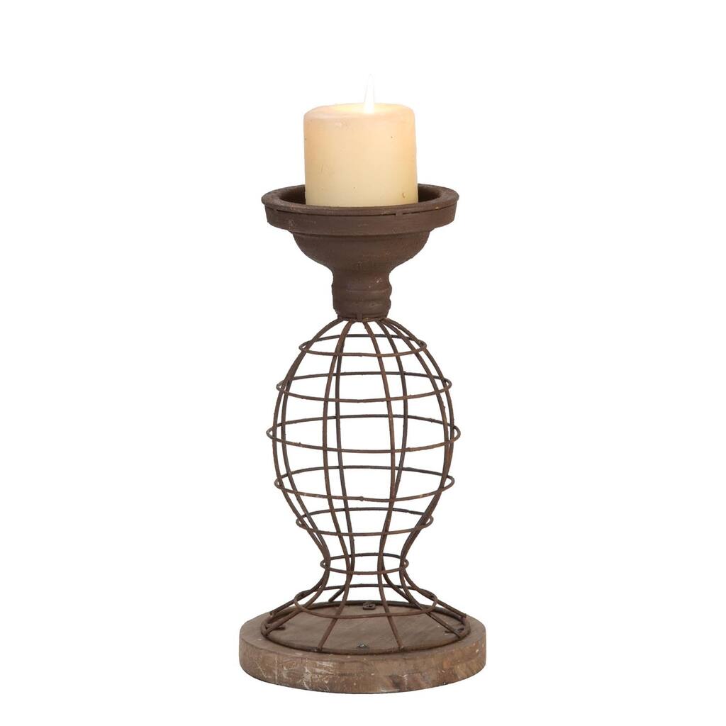 Wire Pillar Holder Small