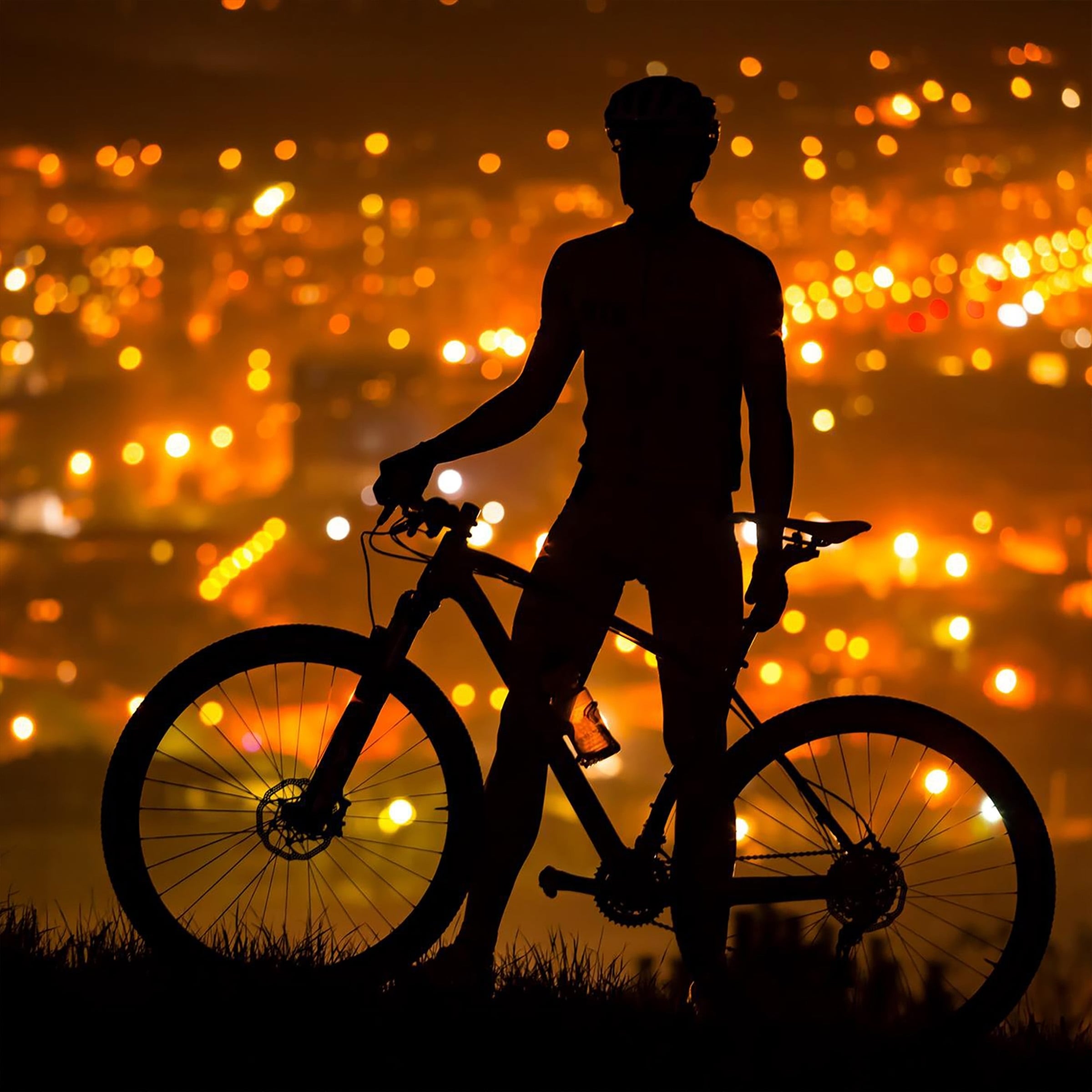 bicycle front and back light