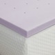 preview thumbnail 6 of 6, 1.5 Inch Lavender Infused Memory Foam Bed Topper Cooling Mattress Pad - Crown Comfort