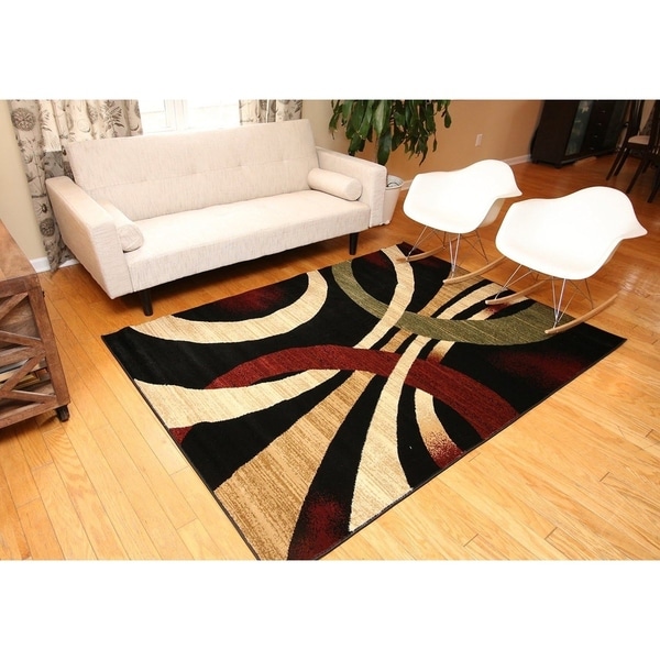 Alida Lopped Area Rug 6100 Multicolour 2' x 3' - 2' x 3'