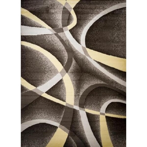 Mckenzie Beige/Brown Area Rug - 5' x 7'