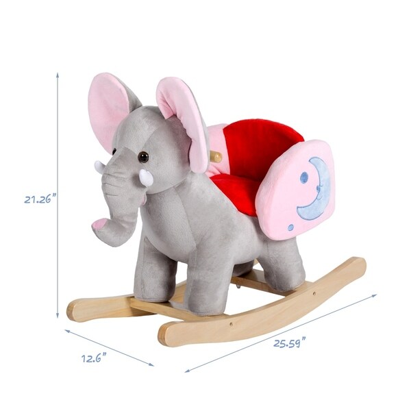 childrens elephant rocking chair