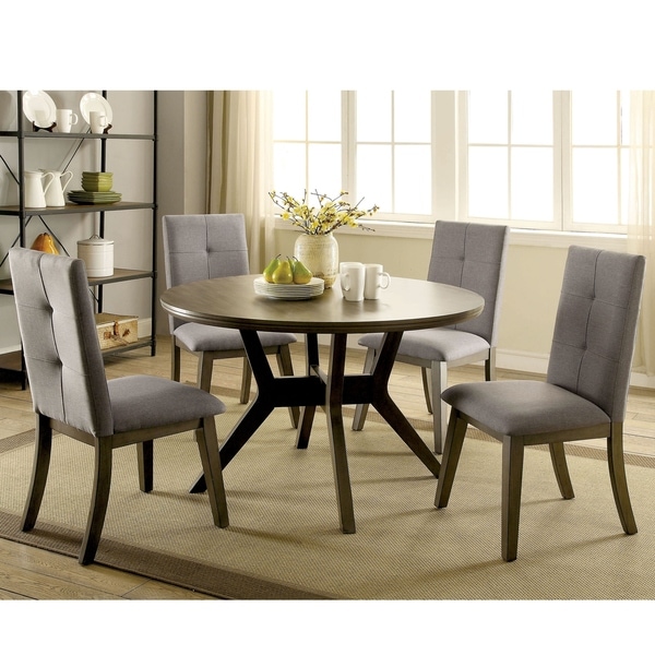 5 Piece Round Table Dining Set : Canadel Core - Custom Dining Customizable 5-Piece Round ... - If you prefer the feel of an informal eating arrangement, consider a round dining room set.