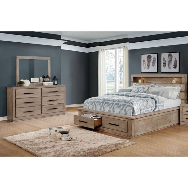 Carbon Loft Beckett 2-piece Eastern King Storage Bed Set