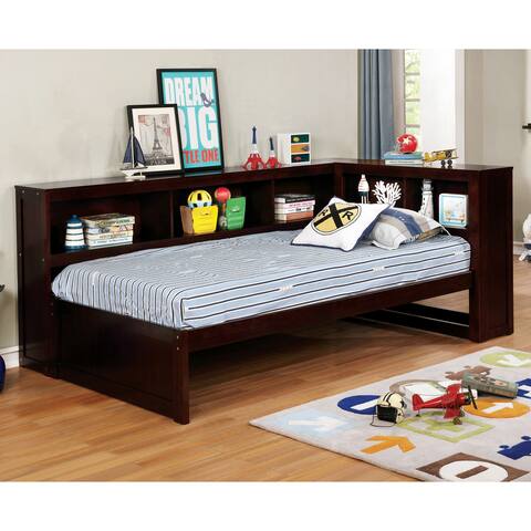 Size Full Daybed Kids Toddler Beds Online At Our Furniture Of America Ollie Corner Bookcase Daybed