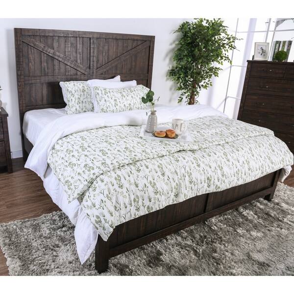 Shop Carbon Loft Oyeniran Rustic Barn Door Bed On Sale Free